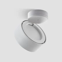 Arcchio Rotari LED-taklampe, hvit, svingbar, metall