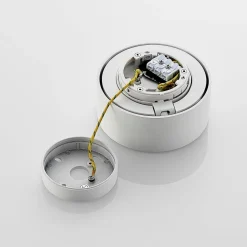 Arcchio Rotari LED-taklampe, hvit, svingbar, metall