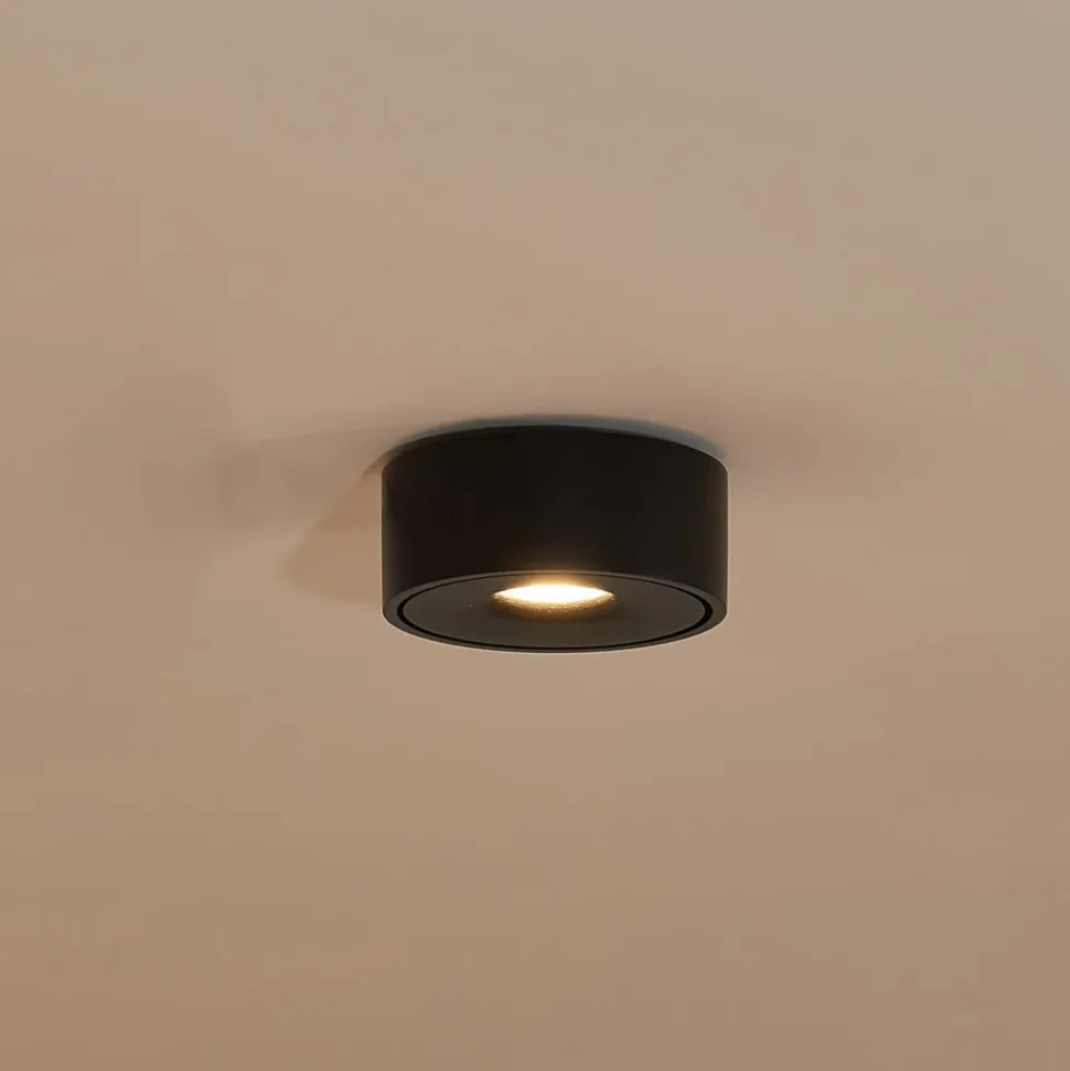 Arcchio Rotari LED-taklampe, svart