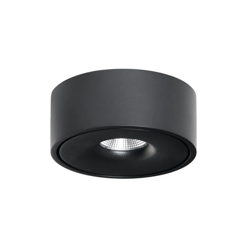 Arcchio Rotari LED-taklampe, svart