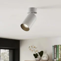 Arcchio spotlight Brinja, sett med 4 stk, hvit, rund, Ø 6 cm, GU10