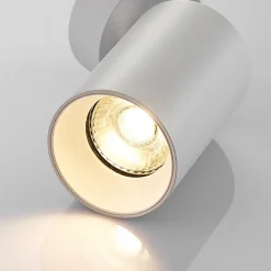 Arcchio spotlight Brinja, sett med 4 stk, hvit, rund, Ø 6 cm, GU10