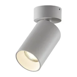 Arcchio spotlight Brinja, hvit, rund, 13 cm høy, Ø 6 cm