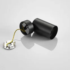 Arcchio spotlight Brinja, sett med 2 stk, svart, rund, Ø 6cm, GU10