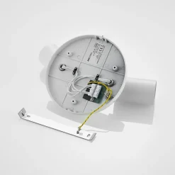 Arcchio spotlight Brinja, hvit, rund, Ø 6 cm, 2 lyskilder, GU10