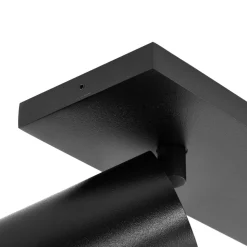 Arcchio spotlight Brinja, svart, 65 cm lang, Ø 7 cm, 4 lyskilder.