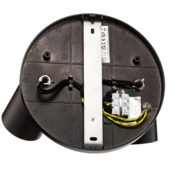 Arcchio spotlight Brinja, svart, rund, Ø 7 cm, 2 lyskilder, GU10