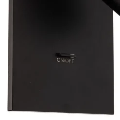 Arcchio spotlight Brinja, svart, metall, USB-C, bryter