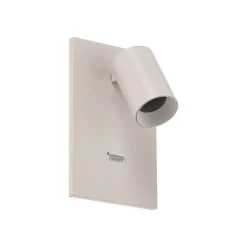 Arcchio spotlight Brinja, hvit, metall, USB-C, bryter, GU10