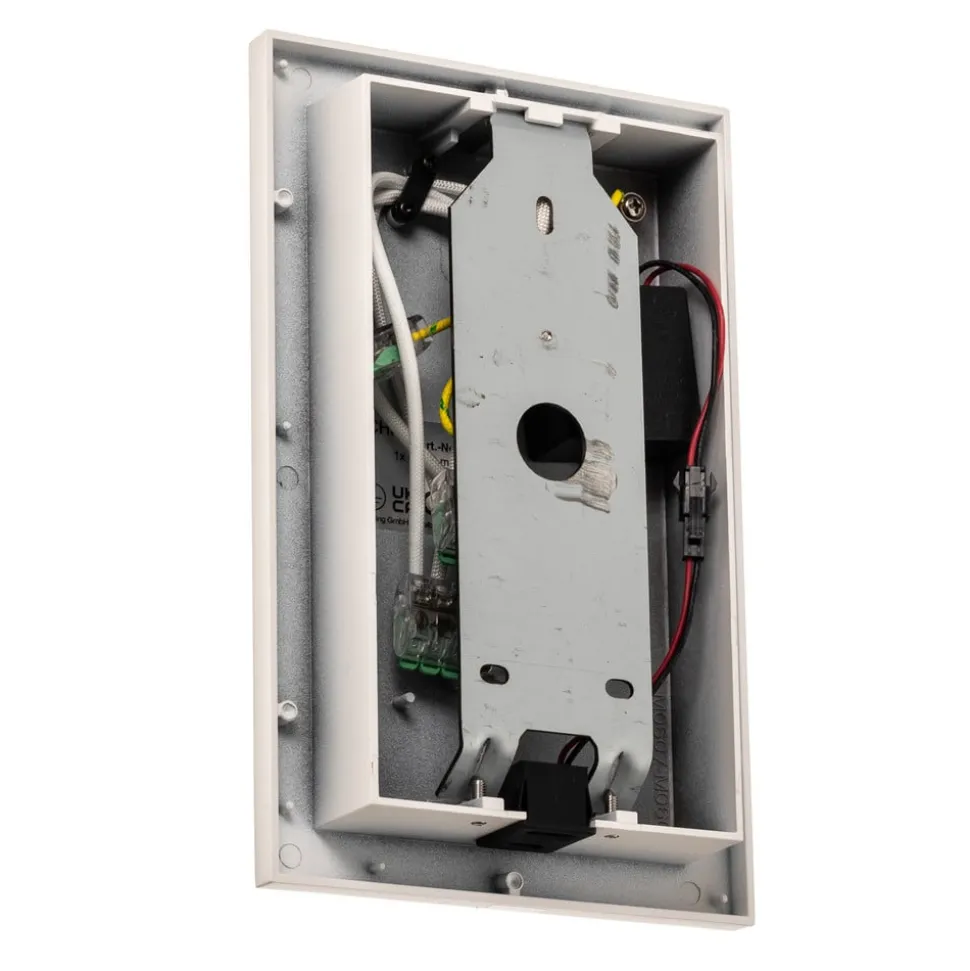 Arcchio spotlight Brinja, hvit, metall, USB-C, bryter, GU10