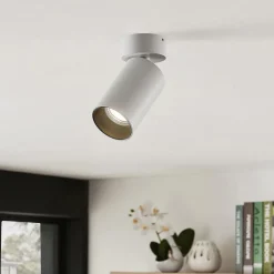 Arcchio spotlight Brinja, sett med 2, hvit, rund, Ø 6 cm, GU10