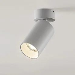 Arcchio spotlight Brinja, sett med 2, hvit, rund, Ø 6 cm, GU10