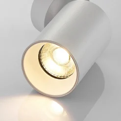 Arcchio spotlight Brinja, sett med 2, hvit, rund, Ø 6 cm, GU10