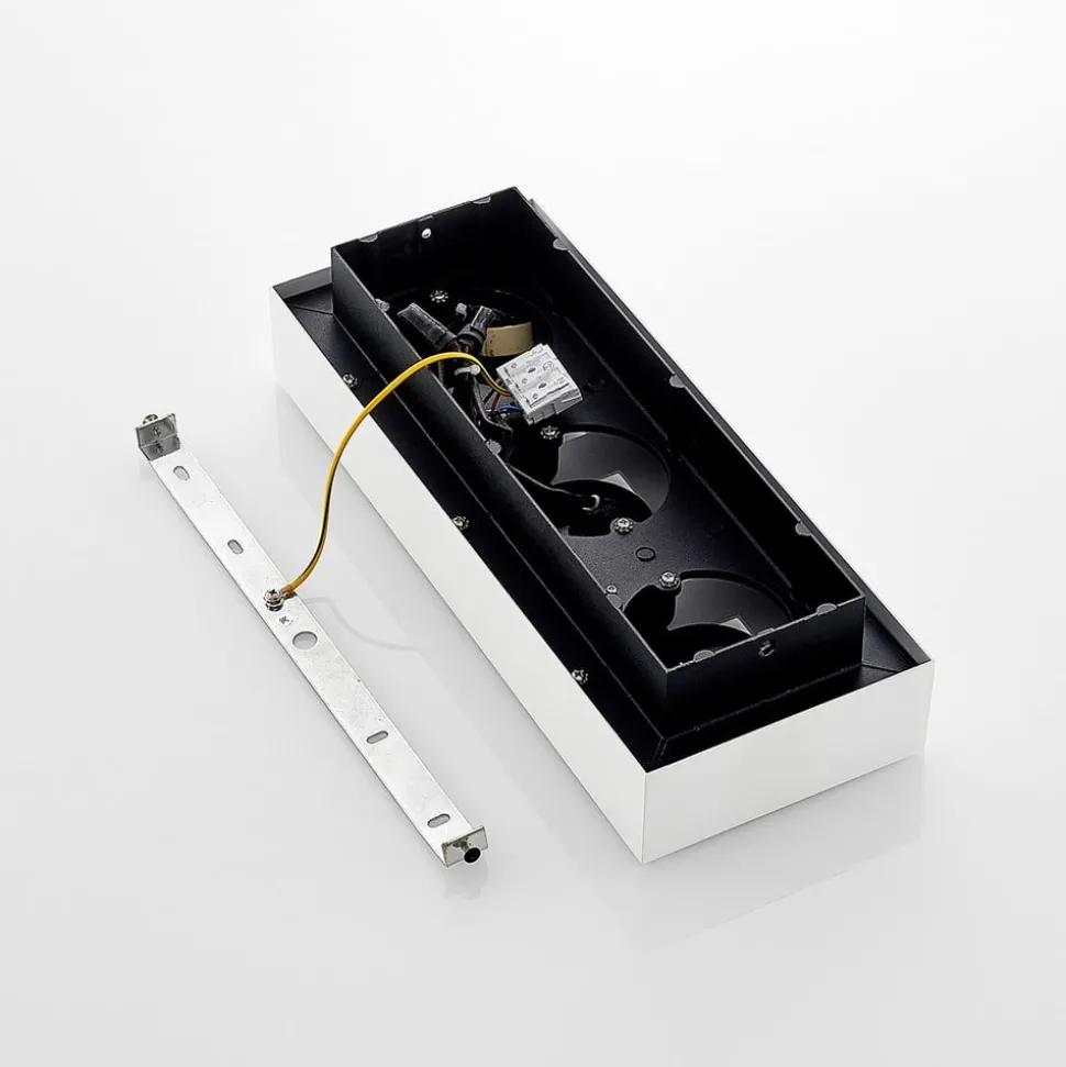 Arcchio spotlight Vince, 36 cm, 3 lyskilder, hvit/svart, GU10