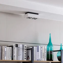 Arcchio spotlight Vince, 25 cm, 2 lyskilder, hvit/krom, GU10