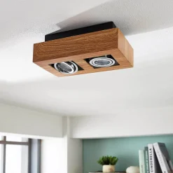 Arcchio spotlight Vince, 25 cm, trefarget, metall, GU10