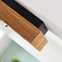 Arcchio spotlight Vince, 25 cm, trefarget, metall, GU10