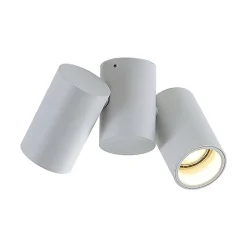 Arcchio taklampe Gesina, 2-lys, hvit, aluminium, 17,5 cm