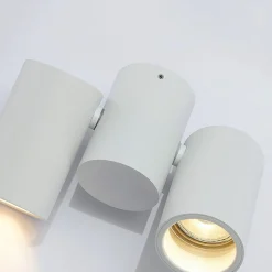 Arcchio taklampe Gesina, 2-lys, hvit, aluminium, 17,5 cm