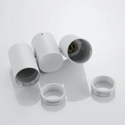 Arcchio taklampe Gesina, 2-lys, hvit, aluminium, 17,5 cm