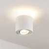 Arcchio taklampe Walisa, Ø 10 cm, hvit, metall, GU10