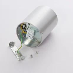 Arcchio takspot Jolina, rund, sett med 2 stk, aluminium