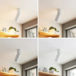 Arcchio Thabo LED-takspot, justerbar, 21,5W