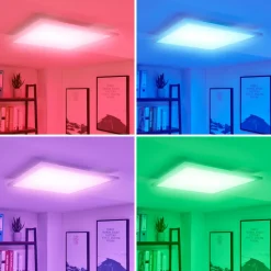 Arcchio Tinus LED-panel, RGB, 45 cm x 45 cm