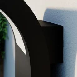 Arcchio utendørs LED-vegglampe Advik, antrasitt, IP54, sensor