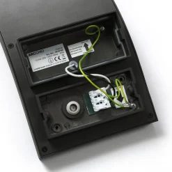 Arcchio utendørs LED-vegglampe Advik, antrasitt, IP54, sensor