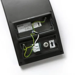 Arcchio utendørs LED-vegglampe Advik, IP65, antrasitt, metall