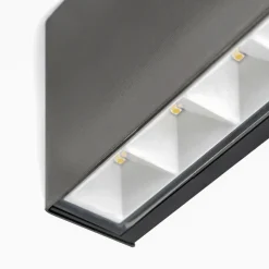 Arcchio utendørs LED-vegglampe Karline, 530 lm, stål, IP65