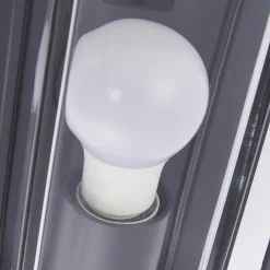 Arcchio utendørs vegglampe Ismera, 25 cm, antrasitt, sensor