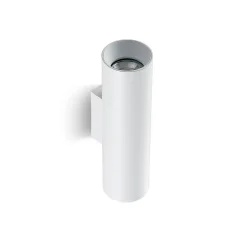 Arcchio vegglampe Brinja, hvit, metall, opp/ned, GU10