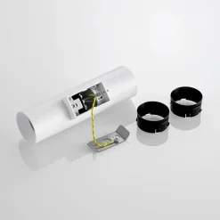 Arcchio vegglampe Brinja, hvit, metall, opp/ned, GU10