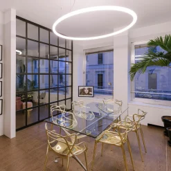 Artemide Alphabet of light sirkulær via app 155 cm