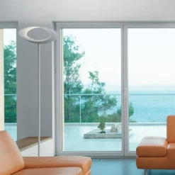 Artemide Cabildo – hvit LED-gulvlampe, 2 700 K