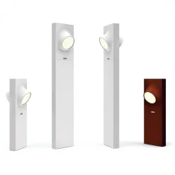 Artemide Ciclope sokkellampe 2 lyskilde rust