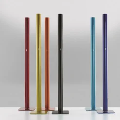 Artemide Ilio - LED-gulvlampe, App, svart, 3000K