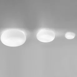 Artemide Itka glass-vegglampe IP65 Ø 50 cm