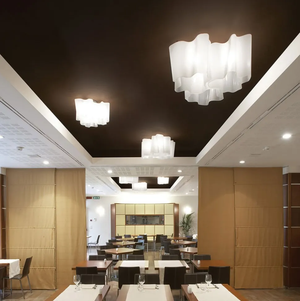 Artemide Logico taklampe 3 lys 120° 45 x 45 cm