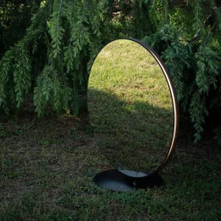 Artemide Se|eS LED-gulvspeil svart høyde 73cm