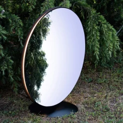 Artemide Se|eS LED-gulvspeil svart høyde 73cm