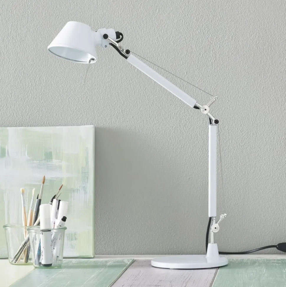 Artemide Tolomeo Micro bordlampe, hvit