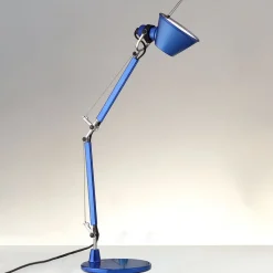 Artemide Tolomeo Micro bordlampe, blå metallic