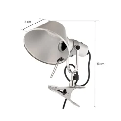 Artemide Tolomeo Pinza – designerklemmelampe