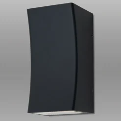 Asha - utendørs LED-vegglys i koksgrått