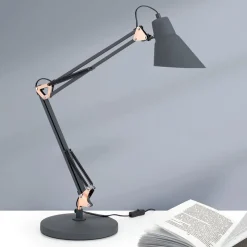 Bachelor bordlampe, trippel justerbar