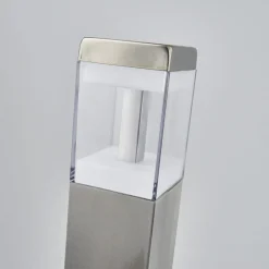 Baily - Gatelampe i stål med LED