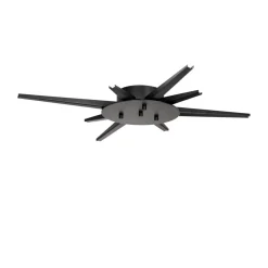 Baldakin Flash Your Lampes, svart, 8-armet, kan tilpasses